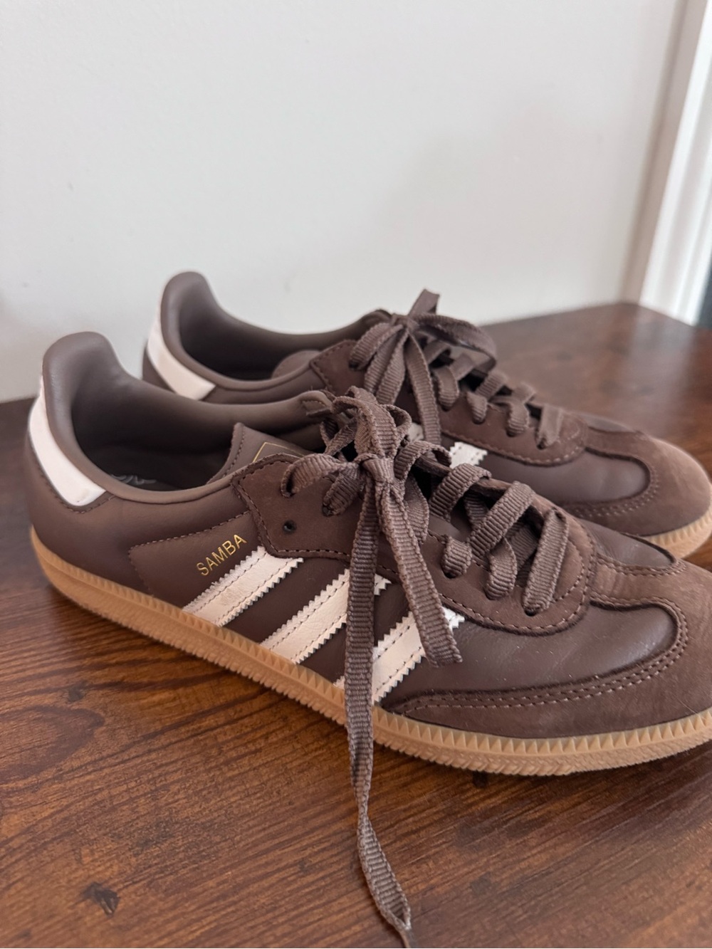 adidas Samba OG women’s in Earth Strata Gum - Picture 4 of 9